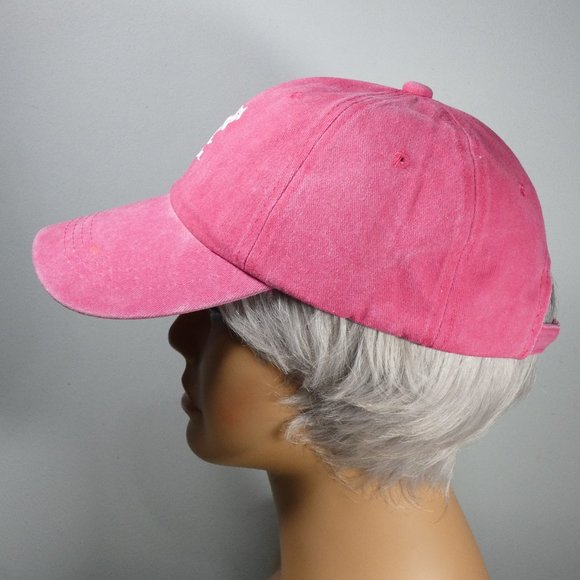 NiB Fashionable Kangol Adjustable Cotton Baseball-style Cap Hat Washed Pink main image 6